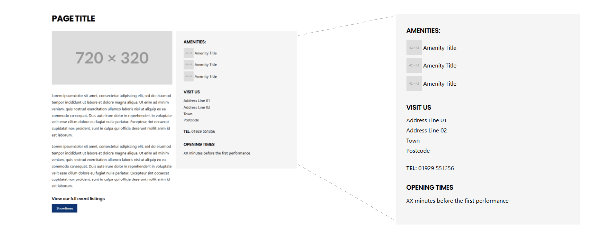Specific / Cinema Page